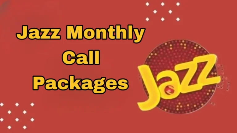 Jazz Monthly Call Packages