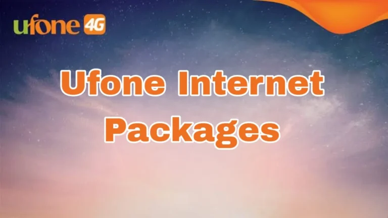 Ufone Internet Packages
