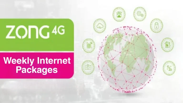 Zong Weekly Internet Packages