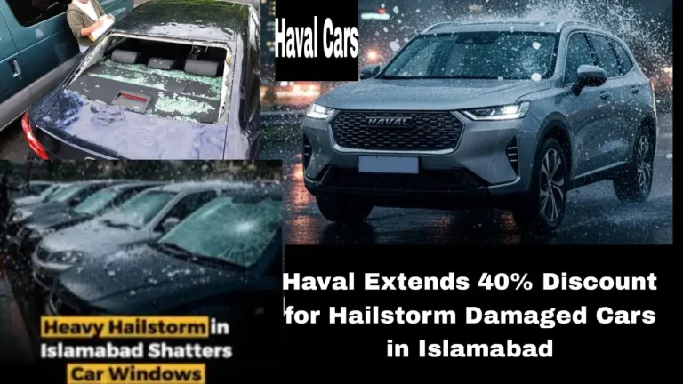Haval Extends 40% Discount for Hailstorm-Damaged Cars in Islamabad