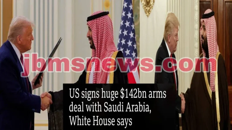 US Signs Massive $142 Billion Arms Deal with Saudi Arabia