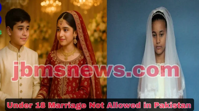 Pakistan National Assembly Passes Bill to Ban Child Marriage Registration Under Age 18