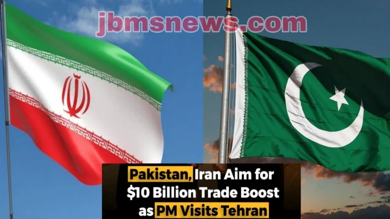 Pakistan and Iran Set $10 Billion Trade Goal as PM Shehbaz Sharif Visits Tehran