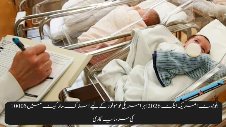 Invest America Act 2026: $1000 Stock Investment for Every U.S. Newborn